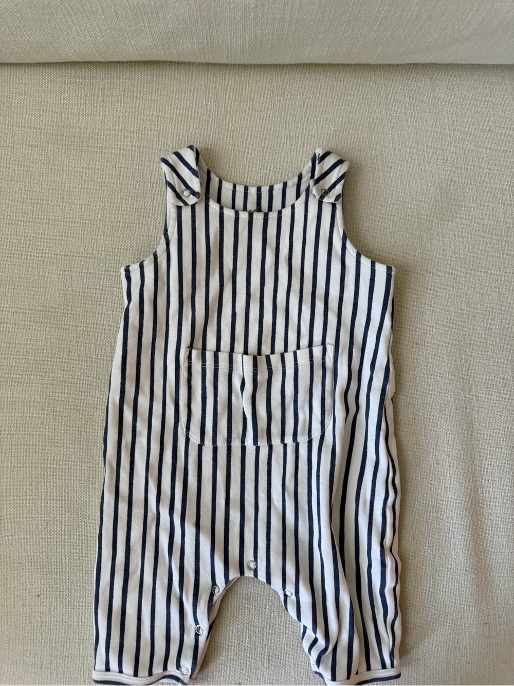Pehr striped overalls